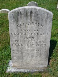 Elizabeth Dewey Hoover, 
Lower Paxton Church of the Brethren Cemetery